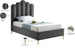 Lily Velvet Bed - Furniture Depot