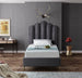 Lily Velvet Bed - Furniture Depot