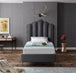 Lily Velvet Bed - Furniture Depot