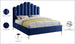 Lily Velvet Bed - Furniture Depot