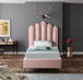 Lily Velvet Bed - Furniture Depot