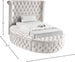 Luxus Velvet Bed (3 Boxes) - Furniture Depot