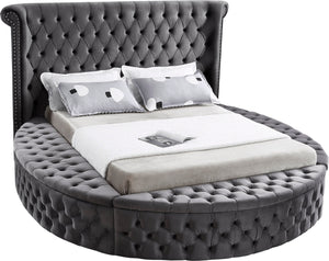 Luxus Velvet Bed (3 Boxes) - Furniture Depot