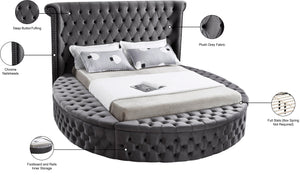 Luxus Velvet Bed (3 Boxes) - Furniture Depot