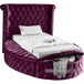 Luxus Velvet Bed (3 Boxes) - Furniture Depot