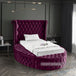 Luxus Velvet Bed (3 Boxes) - Furniture Depot