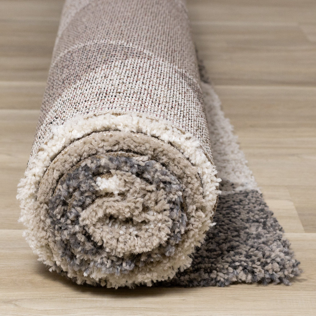 Maroq Cream Beige Diamonds Rug - Furniture Depot