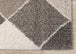 Maroq Cream Beige Diamonds Rug - Furniture Depot