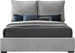 Misha Polyester Fabric Bed (3 Boxes) - Furniture Depot (7679024562424)