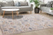 Monaco Cream Blue Orange Floral Traditional Rug - Furniture Depot