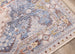 Monaco Grey Blue Orange Elaborate Border Rug - Furniture Depot