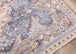 Monaco Grey Blue Orange Elaborate Border Rug - Furniture Depot