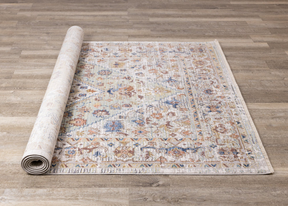 Monaco Diamond Traditional Rug - Furniture Depot