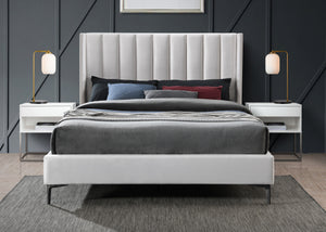 Nadia Velvet Bed - Furniture Depot