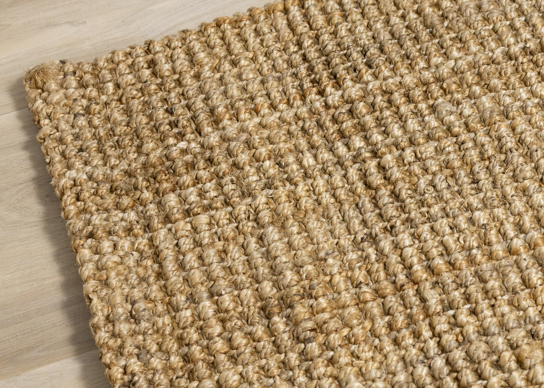 Naturals Beige Chunky Boucle Rug - Furniture Depot