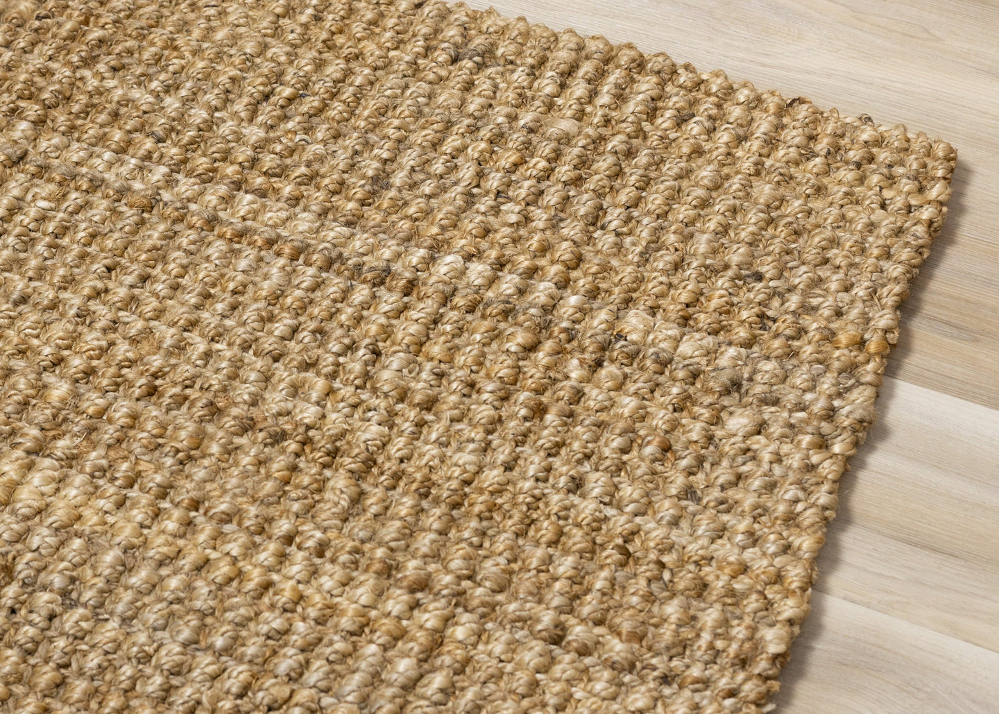 Naturals Beige Chunky Boucle Rug - Furniture Depot