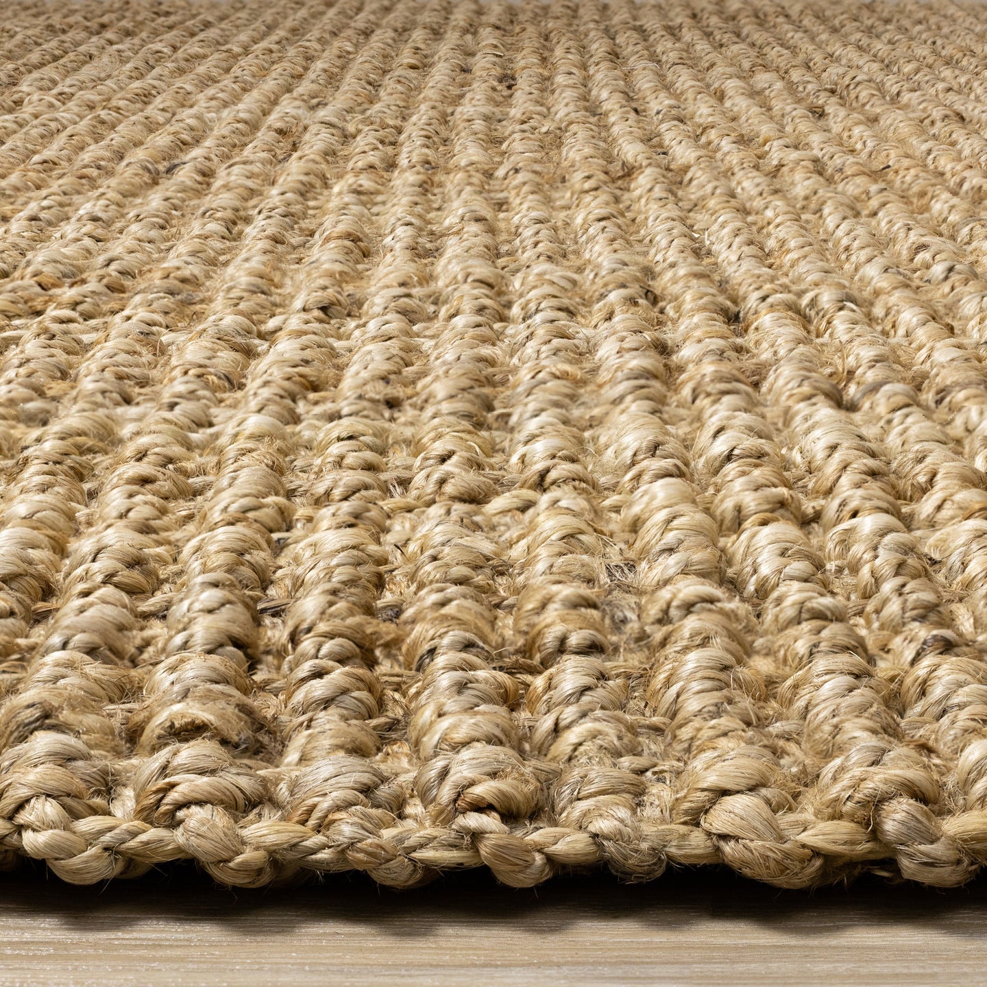 Naturals Beige Chunky Boucle Rug - Furniture Depot