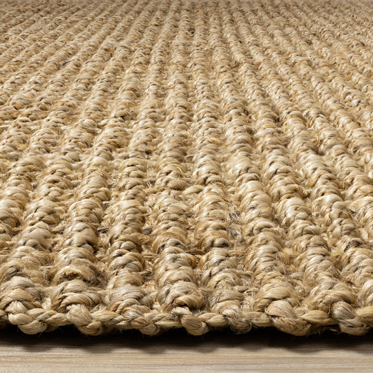 Naturals Beige Chunky Boucle Rug - Furniture Depot