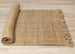 Naturals Jute Beige Basketweave Rug - Furniture Depot