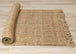 Naturals Jute Beige Basketweave Rug - Furniture Depot