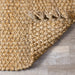 Naturals Beige Braided Jute Rug - Furniture Depot