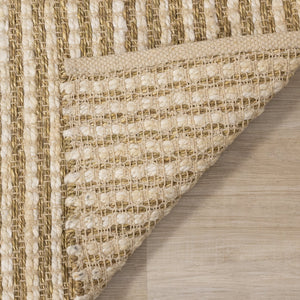 Naturals Beige Intricate Weave Rug - Furniture Depot