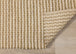 Naturals Beige Intricate Weave Rug - Furniture Depot