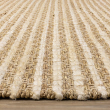 Load image into Gallery viewer, Naturals Beige Intricate Weave Rug - Furniture Depot