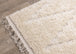 Novato Cream Diamond Shag Rug - Furniture Depot