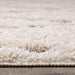 Novato Cream Diamond Shag Rug - Furniture Depot