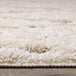 Novato Cream Diamond Shag Rug - Furniture Depot