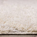 Novato Cream Curves Shag Rug - Furniture Depot