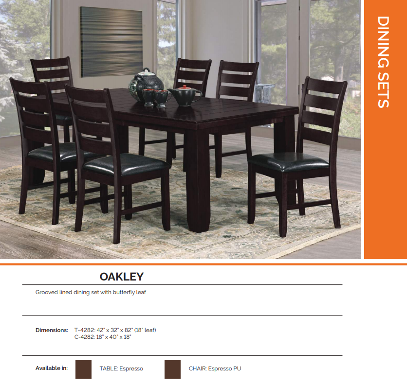 Oakley Dinette Collection - Furniture Depot