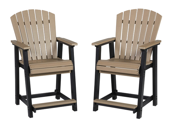 Fairen Trail Outdoor Counter Height Bar Stool (Set of 2) - Furniture Depot (7647315886328)