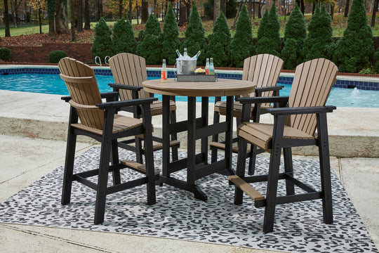 Fairen Trail Outdoor Bar 5 Pc Set - Furniture Depot