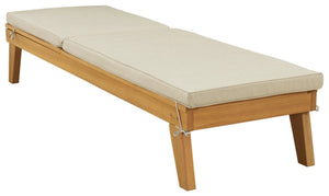 Byron Bay Chaise Lounge with Cushion - Furniture Depot (7663145550072)