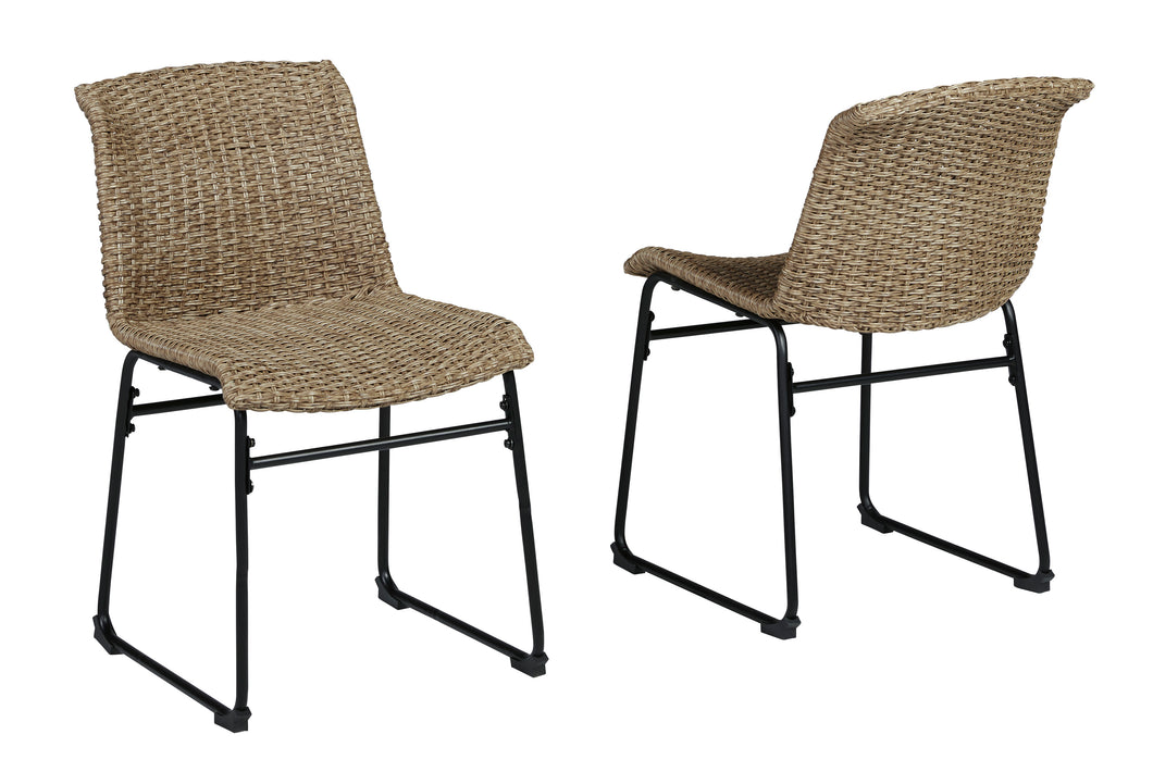 Amaris Outdoor Dining Chair (Set of 2) - Furniture Depot (7655043072248)