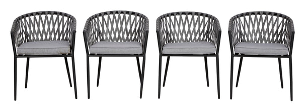 Palm Bliss Outdoor Dining Chair (Set of 4) - Furniture Depot (7655368098040)