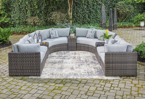 Harbor Court 9-Piece Outdoor Sectional - Furniture Depot
