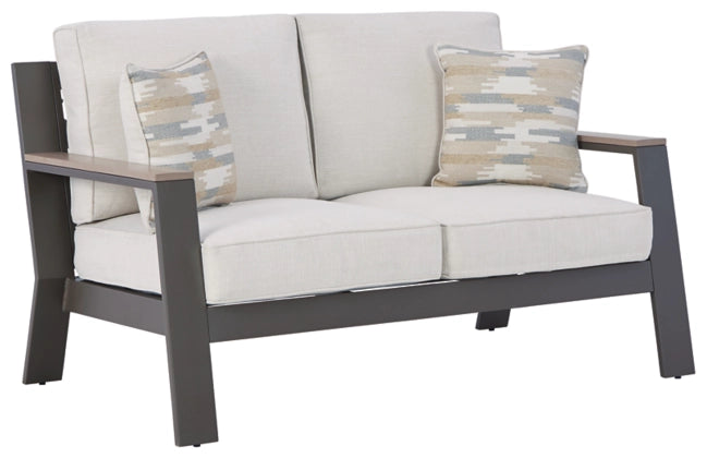 Tropicava Outdoor Loveseat with Cushion - Furniture Depot