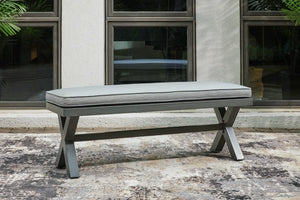 Elite Park Outdoor Bench with Cushion - Furniture Depot