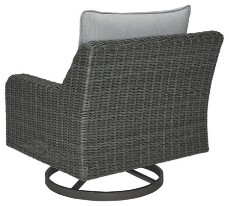 Elite Park Outdoor Swivel Lounge with Cushion - Furniture Depot (7676293054712)