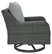 Elite Park Outdoor Swivel Lounge with Cushion - Furniture Depot (7676293054712)