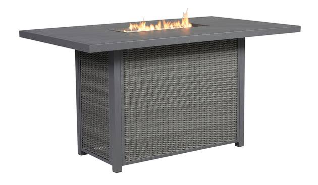 Palazzo Outdoor Bar Table with Fire Pit - Furniture Depot (7647247728888)