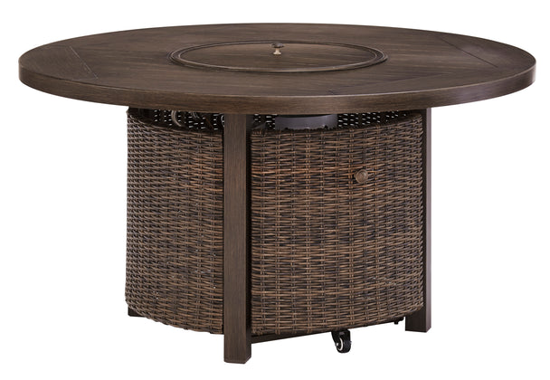 Paradise Trail Fire Pit Table - Furniture Depot