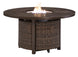 Paradise Trail Fire Pit Table - Furniture Depot