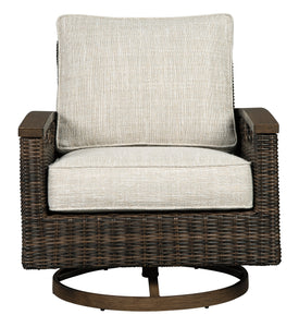 Paradise Trail Swivel Lounge Chair (Set of 2) - Furniture Depot