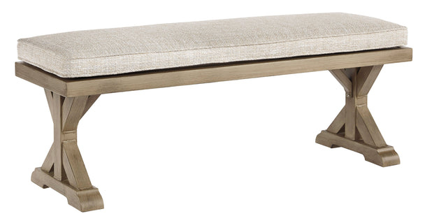 Beachcroft Bench with Cushion - Furniture Depot (7622573228280)