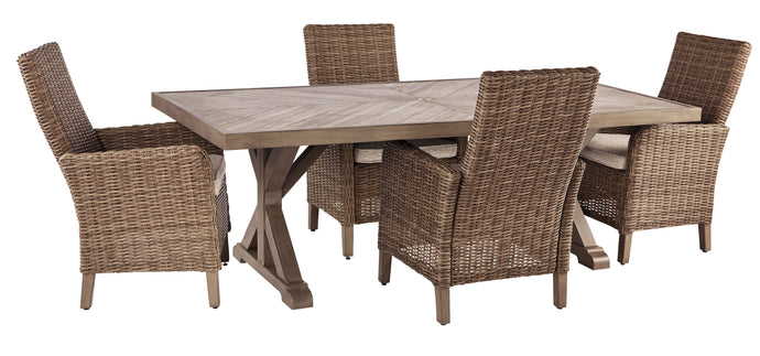 Beachcroft Dining Table & Chair (5 Pc Set) - Furniture Depot (7658708107512)