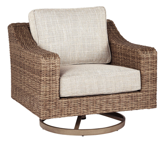 Beachcroft Swivel Lounge Chair - Furniture Depot (7622679625976)